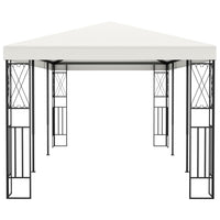 Gazebo 3x6 m Crema in Tessuto 48009