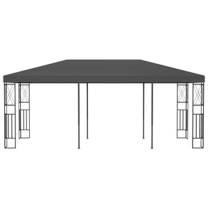 Gazebo 3x6 m Antracite in Tessuto 48010