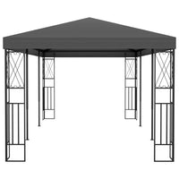 Gazebo 3x6 m Antracite in Tessuto cod mxl 54688