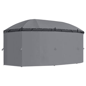 Gazebo con Tende 520x349x255 cm Antracite cod mxl 58104