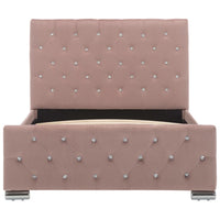 Giroletto Rosa in Velluto 100x200 cm 286824