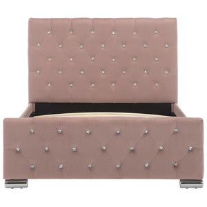 Giroletto Rosa in Velluto 100x200 cm 286824