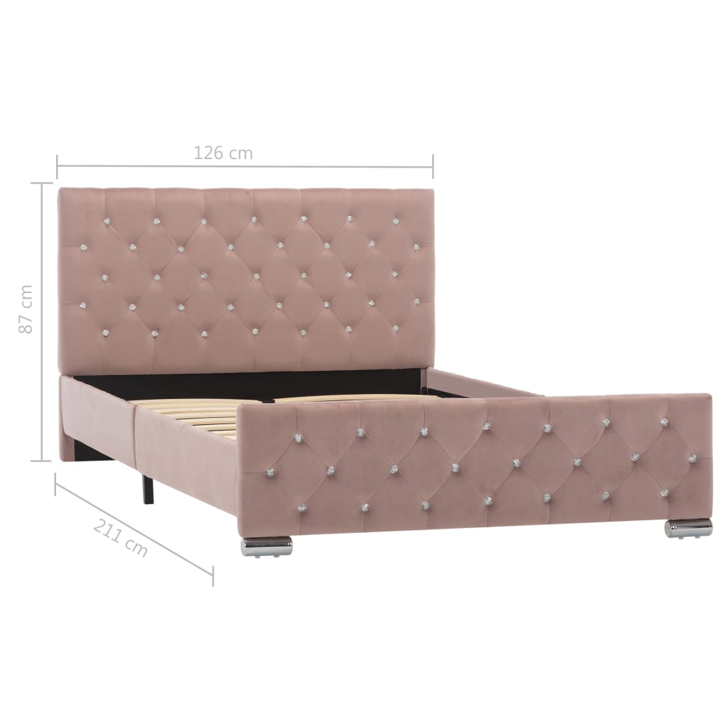 Giroletto Rosa in Velluto 120x200 cm cod mxl 54252