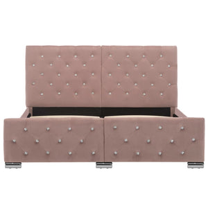 Giroletto Rosa in Velluto 140x200 cm cod mxl 58691