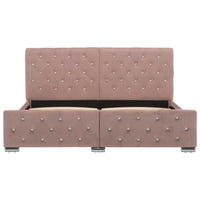 Giroletto Rosa in Velluto 160x200 cm 286827