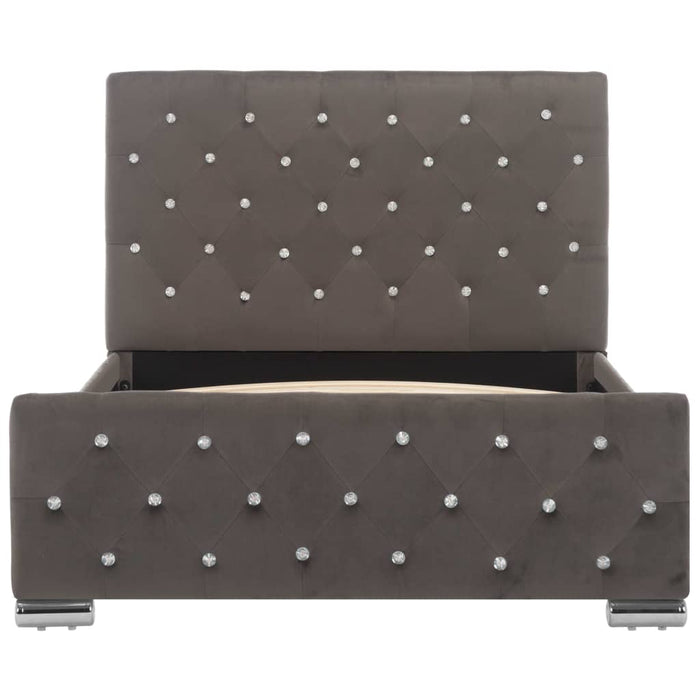 Giroletto Grigio in Velluto 100x200 cm cod mxl 60146