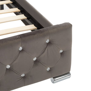 Giroletto Grigio in Velluto 100x200 cm cod mxl 60146