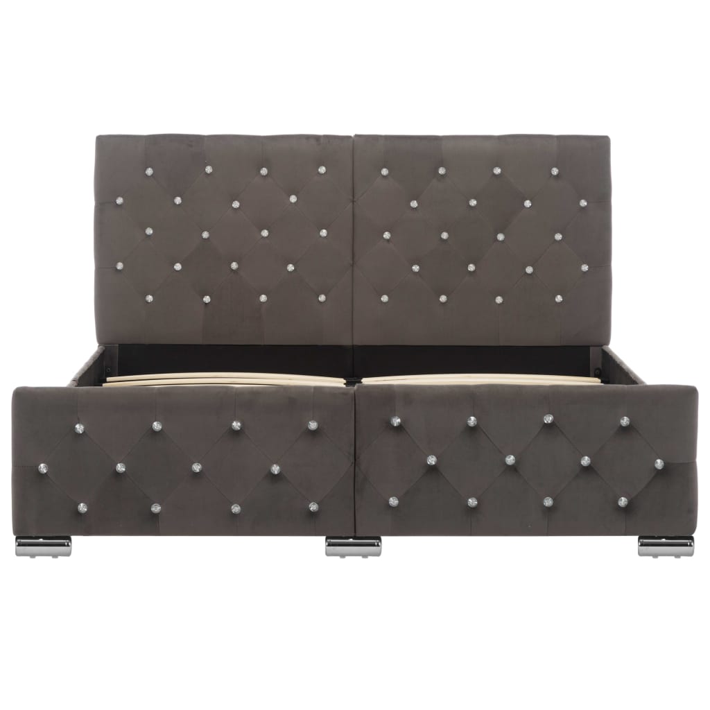 Giroletto Grigio in Velluto 140x200 cm 286832