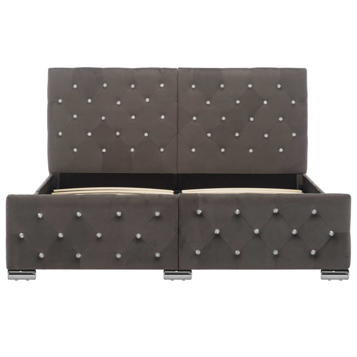 Giroletto Grigio in Velluto 140x200 cm 286832