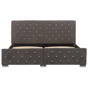 Giroletto Grigio in Velluto 160x200 cm 286833