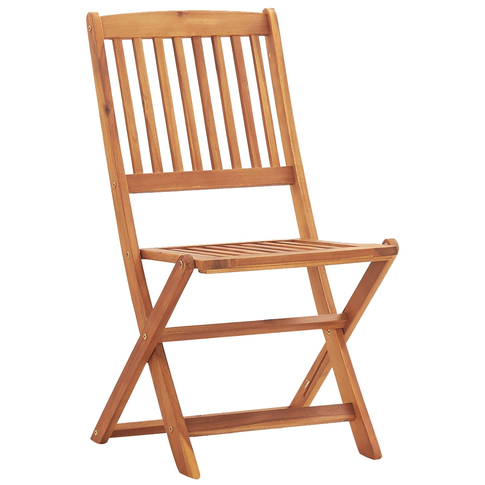 Sedia Marrone Legno di acacia 46654