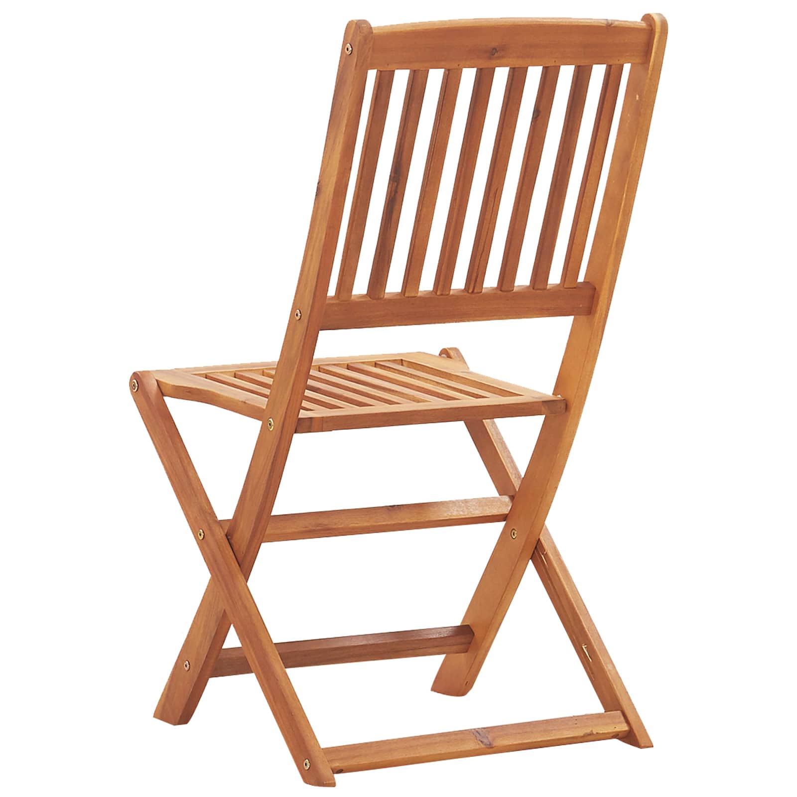 Sedia Marrone Legno di acacia 46654