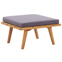 Set Divani da Giardino 5 pz in Legno Massello di Acacia 46678