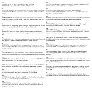 Braciere Nero 42x42x45 cm in Acciaio 46647