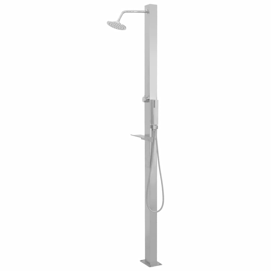 Doccia da Giardino in Acciaio Inox Lineare cod mxl 51117