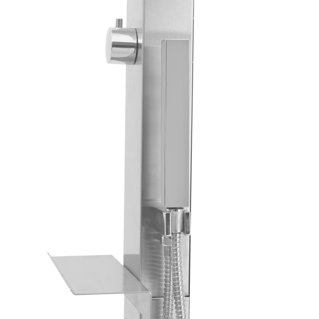 Doccia da Giardino in Acciaio Inox Lineare cod mxl 51117