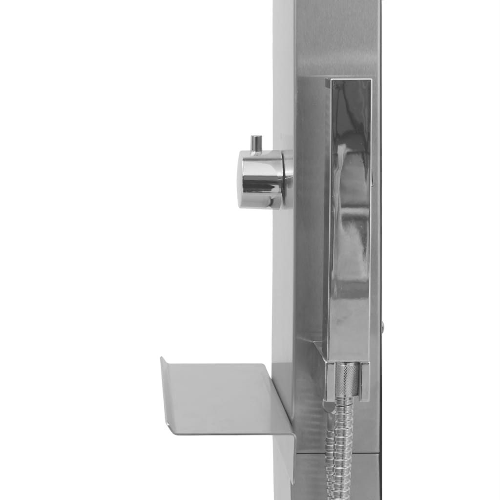Doccia da esterno curva in acciaio inox 02_0042023
