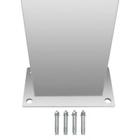 Doccia da Giardino in Acciaio Inox Curva 48199