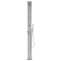 Doccia da Giardino in Acciaio Inox Quadrata cod mxl 48426