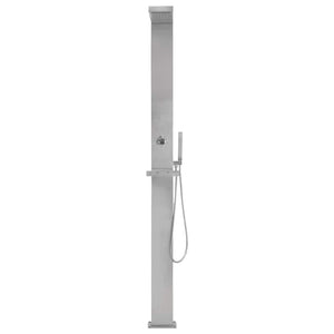 Doccia da Giardino in Acciaio Inox Quadrata cod mxl 48426