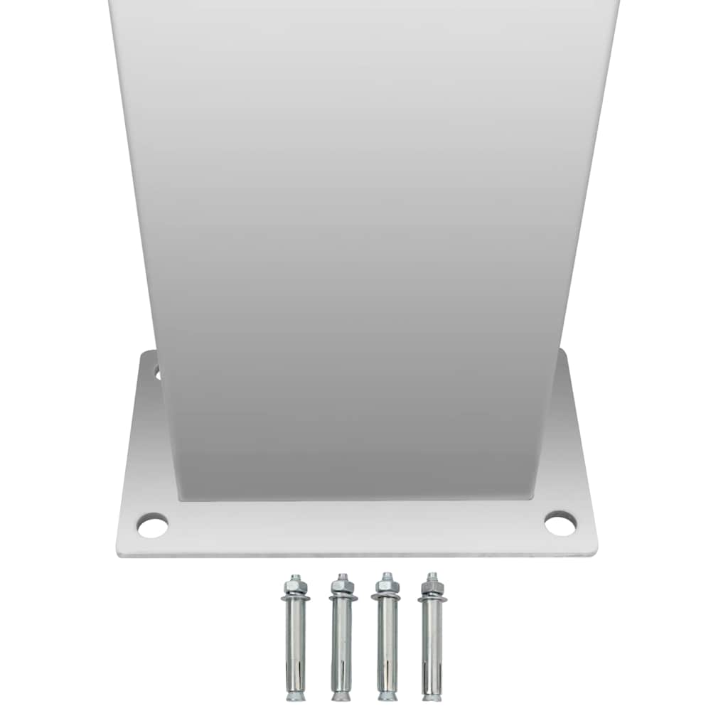 Doccia da Giardino in Acciaio Inox Quadrata cod mxl 48426