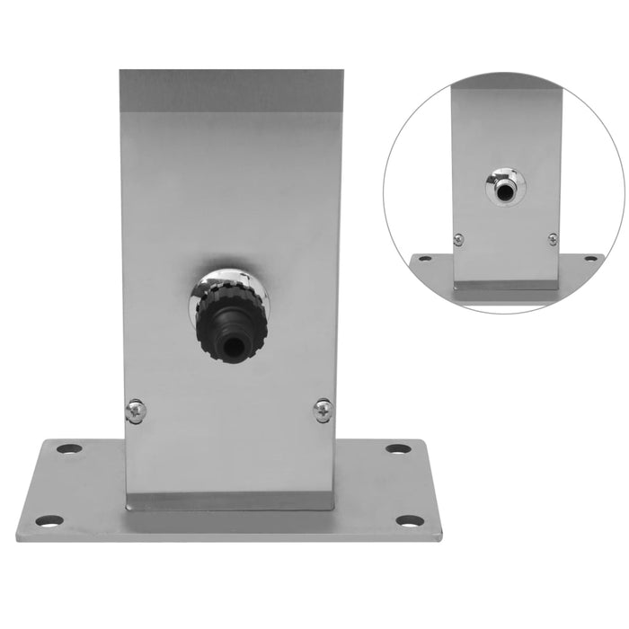 Doccia da Giardino in Acciaio Inox a Doppio Getto 48201