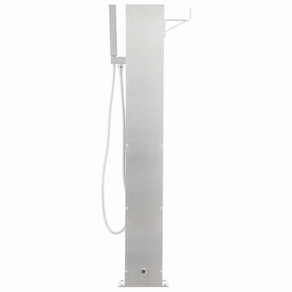 Rubinetteria per Doccia da Giardino 110 cm in Acciaio inox 48206