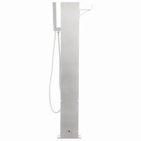 Rubinetteria per Doccia da Giardino 110 cm in Acciaio inox 48206