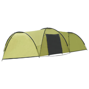 TendaIgloo da Campeggio 650x240x190 cm per 8 Persone Verdecod mxl 73304