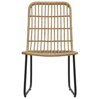 Set da Bistrot 3 pz in Polyrattan Rovere cod mxl 35499