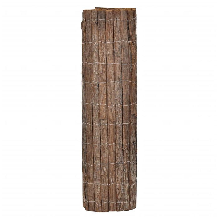 vidaXL Recinzione in Corteccia 400x170 cm