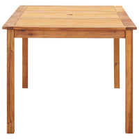 Set Pranzo da Giardino 7 pz Polyrattan e Legno d'Acacia Grigio cod mxl 36935