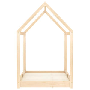 Giroletto per Bambini in Legno Massello di Pino 90x200 cm 283348