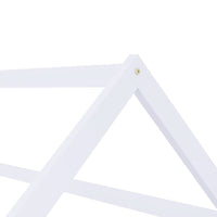 Giroletto per Bambini Bianco in Massello di Pino 70x140 cm