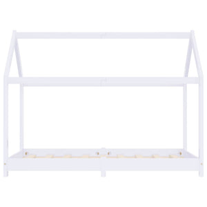 Giroletto per Bambini Bianco in Massello di Pino 80x160 cm 283350