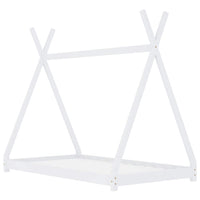 Giroletto per Bambini Bianco in Massello di Pino 70x140 cm 283358