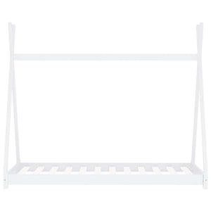 Giroletto per Bambini Bianco in Massello di Pino 70x140 cm 283358