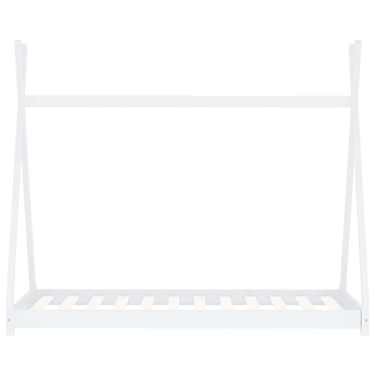 Giroletto per Bambini Bianco in Massello di Pino 70x140 cm 283358