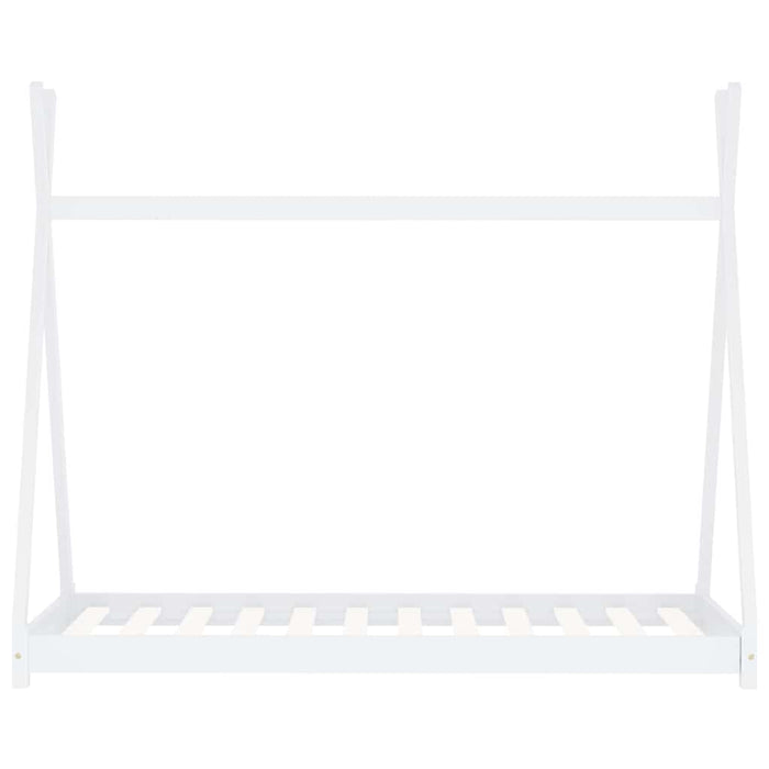 Giroletto per Bambini Bianco in Massello di Pino 70x140 cm 283358