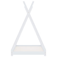 Giroletto per Bambini Bianco in Massello di Pino 70x140 cm 283358