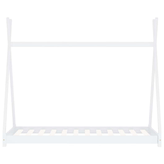 Giroletto per Bambini Bianco in Massello di Pino 90x200 cm 283360