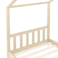 Giroletto per Bambini-Struttura Letto Bambini in Legno Massello di Pino 70x140 cm 155925