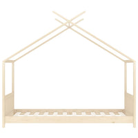 Giroletto per Bambini in Legno Massello di Pino 80x160 cm 283365