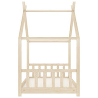 Giroletto per Bambini-Struttura Letto Bambini in Legno Massello di Pino 80x160 cm 114187