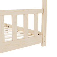Giroletto per Bambini in Legno Massello di Pino 90x200 cm 283366