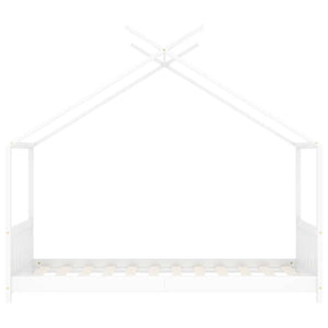 Giroletto per Bambini Bianco in Massello di Pino 70x140 cm 283367