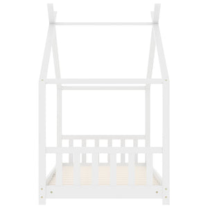 Giroletto per Bambini Bianco in Massello di Pino 70x140 cm 283367