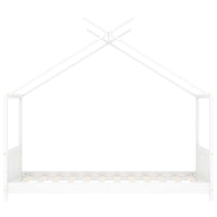 Giroletto per Bambini Bianco in Massello di Pino 80x160 cm 283368