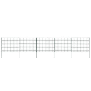 Set Recinzione per Stagno 77,5x64 cm Verde