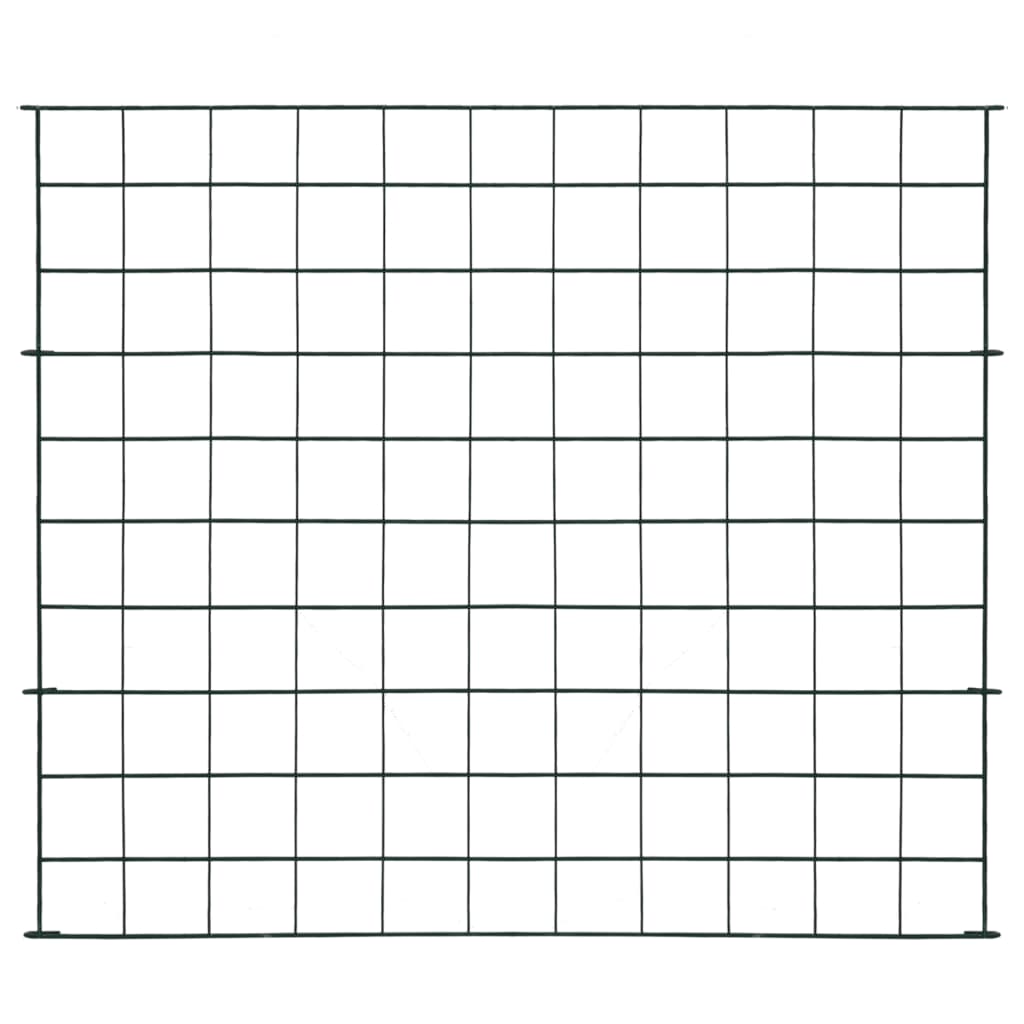 Set Recinzione per Stagno 77,5x64 cm Verde